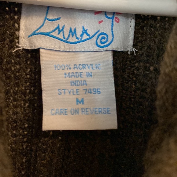 Brown sweater jacket - Picture 2 of 6